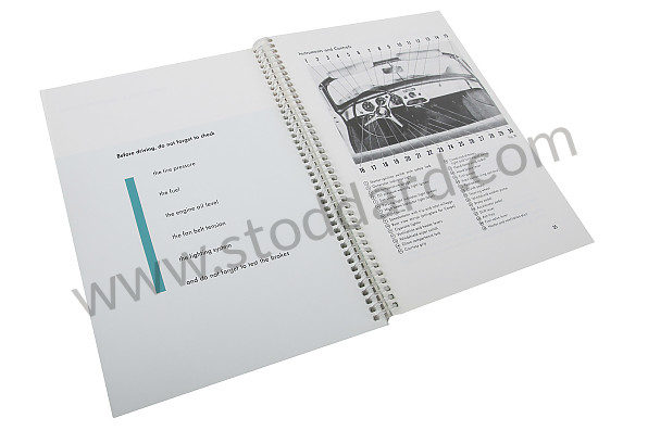 WKD469120 - Driver's Owners Manual For 356B T6 Porsche Factory Reprint for Porsche 