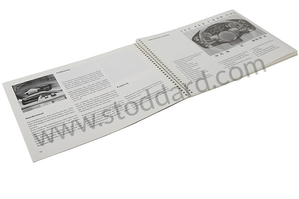 WKD470010 - USER AND TECHNICAL MANUAL FOR YOUR VEHICLE IN GERMAN 928 S 1981 for Porsche 
