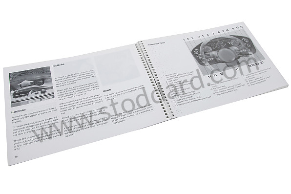 WKD470020 - USER AND TECHNICAL MANUAL FOR YOUR VEHICLE IN ENGLISH 928 S 1981 for Porsche 