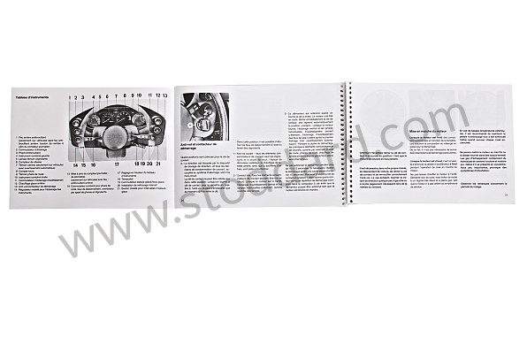 WKD470730 - OPERATING INSTRUCTIONS for Porsche 