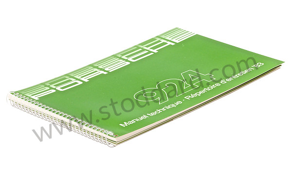 WKD471530 - USER AND TECHNICAL MANUAL FOR YOUR VEHICLE IN FRENCH 924 1983 for Porsche 