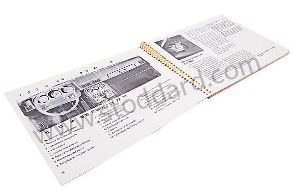 WKD471650 - USER AND TECHNICAL MANUAL FOR YOUR VEHICLE IN SPANISH 944 1983 for Porsche 