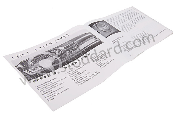 WKD471720 - USER AND TECHNICAL MANUAL FOR YOUR VEHICLE IN ENGLISH 911  1983 for Porsche 