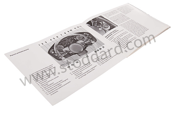 WKD471840 - USER AND TECHNICAL MANUAL FOR YOUR VEHICLE IN ITALIAN 928 1983 for Porsche 