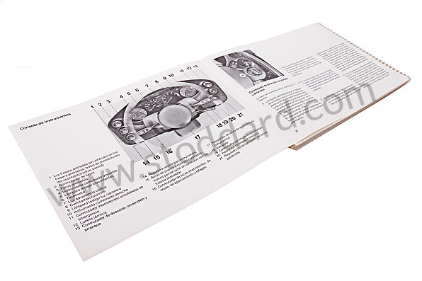 WKD471850 - USER AND TECHNICAL MANUAL FOR YOUR VEHICLE IN SPANISH 928 1983 for Porsche 