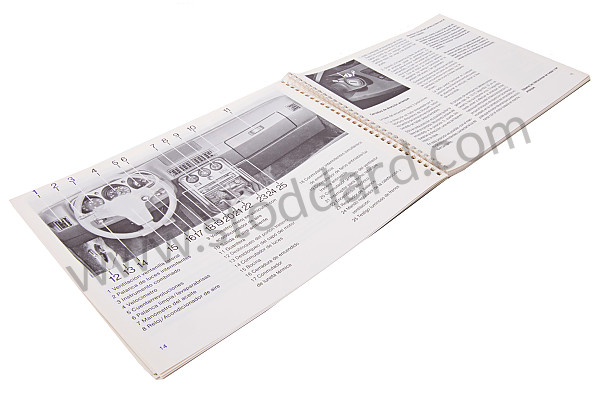 WKD472150 - USER AND TECHNICAL MANUAL FOR YOUR VEHICLE IN SPANISH 924 1984 for Porsche 
