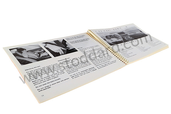 WKD472221 - USER AND TECHNICAL MANUAL FOR YOUR VEHICLE IN ENGLISH 944 1984 for Porsche 