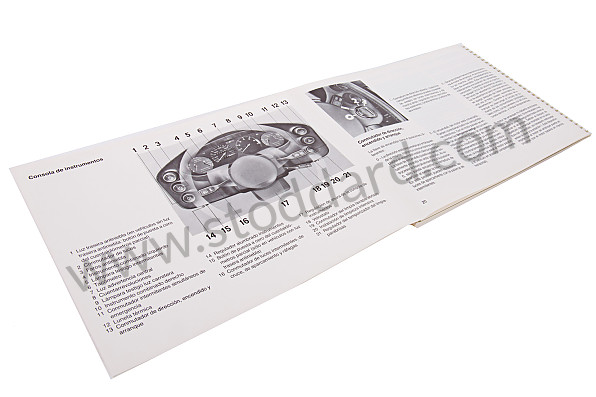WKD472650 - USER AND TECHNICAL MANUAL FOR YOUR VEHICLE IN SPANISH 928 S 1984 for Porsche 