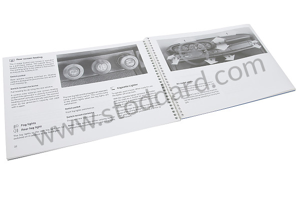 WKD473220 - USER AND TECHNICAL MANUAL FOR YOUR VEHICLE IN ENGLISH  for Porsche 