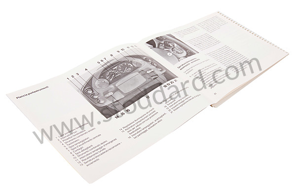 WKD473440 - USER AND TECHNICAL MANUAL FOR YOUR VEHICLE IN ITALIAN 928 S 1985 for Porsche 