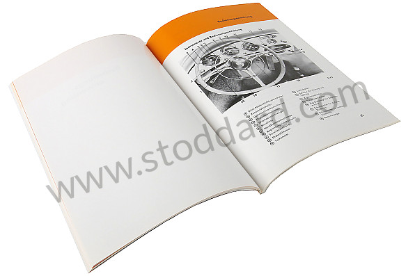 WKD474810 - USER AND TECHNICAL MANUAL FOR YOUR VEHICLE IN GERMAN CARRERA 2 for Porsche 
