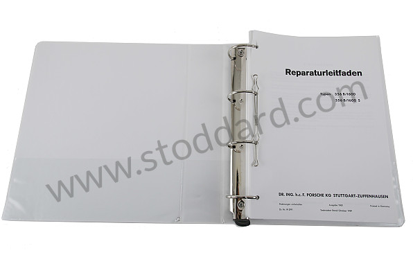 WKD480210 - REPAIR SHOP MANUAL IN GERMAN 356 B/C for Porsche 