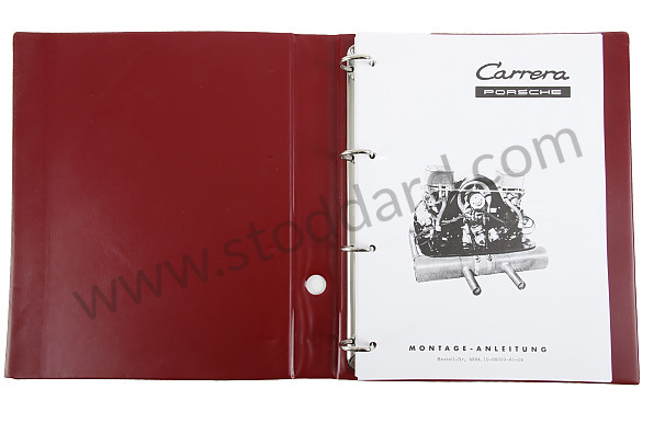 WKD480410 - REPAIR SHOP MANUAL IN GERMAN 1500GS, 1600GS, GS 356 for Porsche 