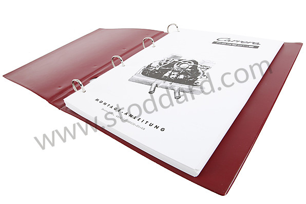 WKD480410 - REPAIR SHOP MANUAL IN GERMAN 1500GS, 1600GS, GS 356 for Porsche 