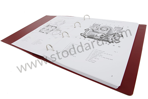WKD480420 - Factory Workshop Manual For 356 Carrera Four Cam for Porsche 