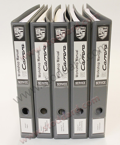 WKD482020 - Factory Workshop Manual For 911 Carrera 1984-1989. Volumes 1-5 for Porsche 