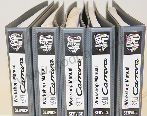 WKD482020 - Factory Workshop Manual For 911 Carrera 1984-1989. Volumes 1-5 for Porsche 