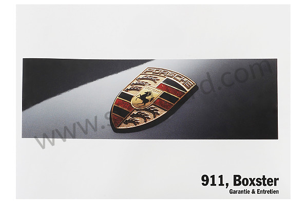 WKD90003005 - SERVICING AND GUARANTEE BOOKLET IN FRENCH  2005 for Porsche 
