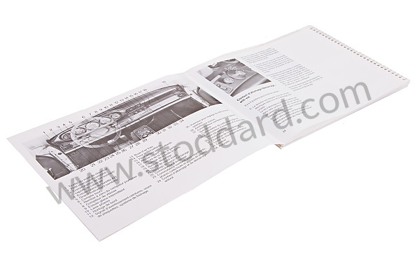WKD91103088 - USER AND TECHNICAL MANUAL FOR YOUR VEHICLE IN FRENCH 911 CARRERA 911 TURBO 1988 for Porsche 