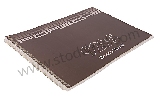 WKD92802086 - USER AND TECHNICAL MANUAL FOR YOUR VEHICLE IN ENGLISH 928 S 1986 for Porsche 