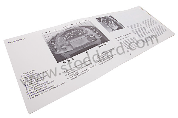 WKD92802086 - USER AND TECHNICAL MANUAL FOR YOUR VEHICLE IN ENGLISH 928 S 1986 for Porsche 