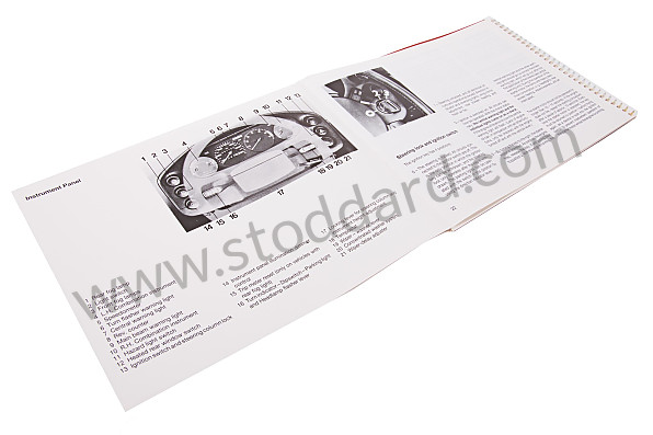 WKD92802087 - USER AND TECHNICAL MANUAL FOR YOUR VEHICLE IN ENGLISH 928 S 1987 for Porsche 