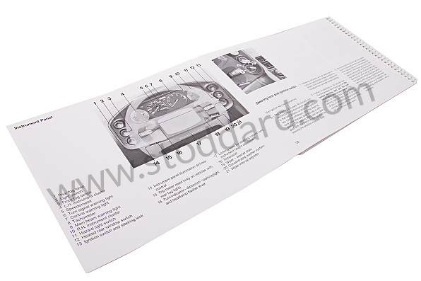 WKD92802088 - USER AND TECHNICAL MANUAL FOR YOUR VEHICLE IN ENGLISH 928 S4 1988 for Porsche 