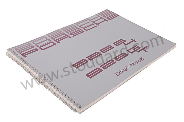 WKD92802090 - USER AND TECHNICAL MANUAL FOR YOUR VEHICLE IN ENGLISH 928 S4 1990 for Porsche 