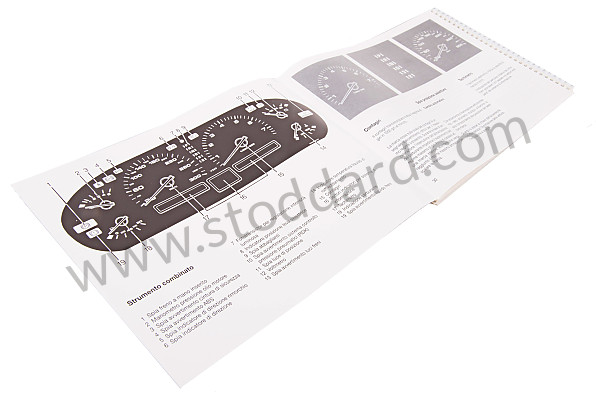 WKD92804089 - USER AND TECHNICAL MANUAL FOR YOUR VEHICLE IN ITALIAN 928 S4 1989 for Porsche 