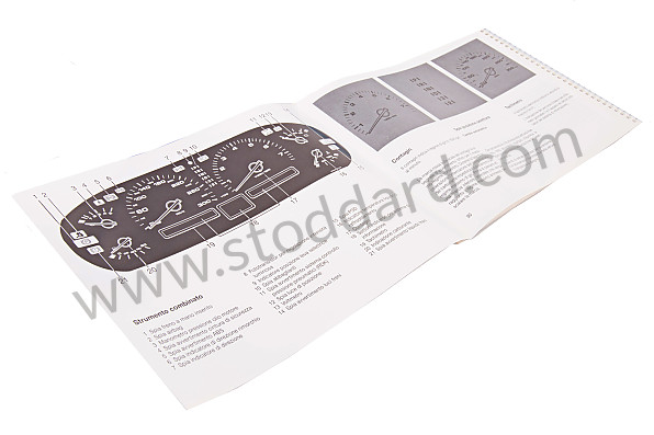 WKD92804092 - USER AND TECHNICAL MANUAL FOR YOUR VEHICLE IN ITALIAN 928 1992 for Porsche 