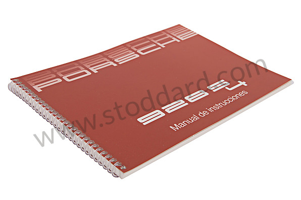 WKD92805087 - USER AND TECHNICAL MANUAL FOR YOUR VEHICLE IN SPANISH 928 S 1987 for Porsche 