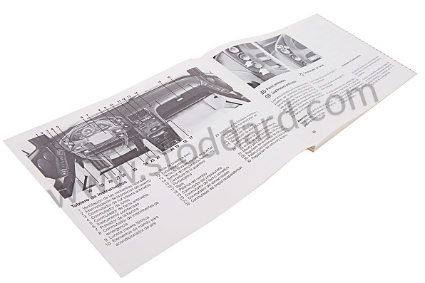 WKD92805089 - USER AND TECHNICAL MANUAL FOR YOUR VEHICLE IN SPANISH 928 S4 1989 for Porsche 