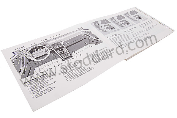WKD92805092 - USER AND TECHNICAL MANUAL FOR YOUR VEHICLE IN SPANISH 928 1992 for Porsche 