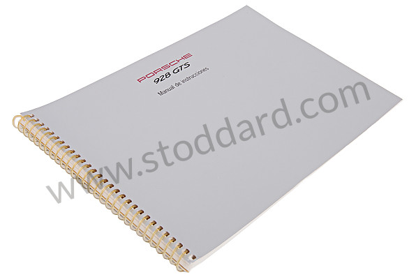 WKD92805094 - USER AND TECHNICAL MANUAL FOR YOUR VEHICLE IN SPANISH 928 1994 for Porsche 