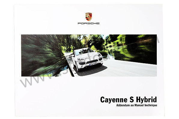 WKD94853012 - DRIVER-S MANAUL CAYENNE S for Porsche 