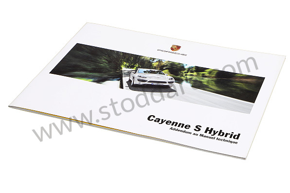 WKD94853012 - DRIVER-S MANAUL CAYENNE S for Porsche 