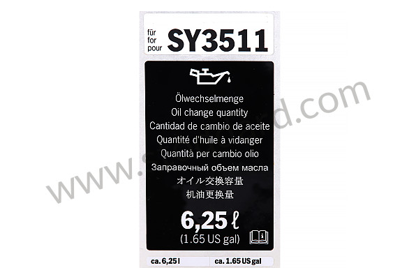WKD94881212 - ADHESIVE SET for Porsche 
