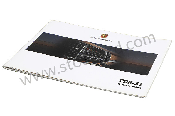 WKD95103010 - OPERATING INSTRUCTION for Porsche 