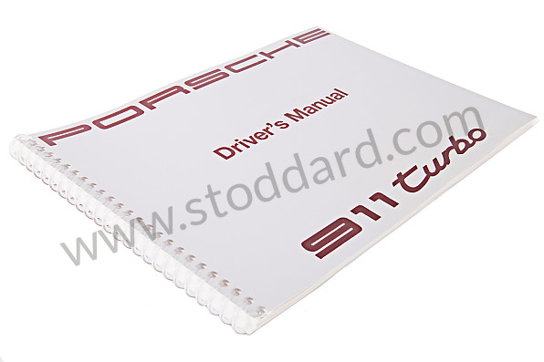 WKD96452091 - USER AND TECHNICAL MANUAL FOR YOUR VEHICLE IN ENGLISH 911 TURBO 1991 for Porsche 