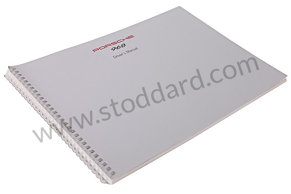 WKD96802094 - USER AND TECHNICAL MANUAL FOR YOUR VEHICLE IN ENGLISH 968 1994 for Porsche 