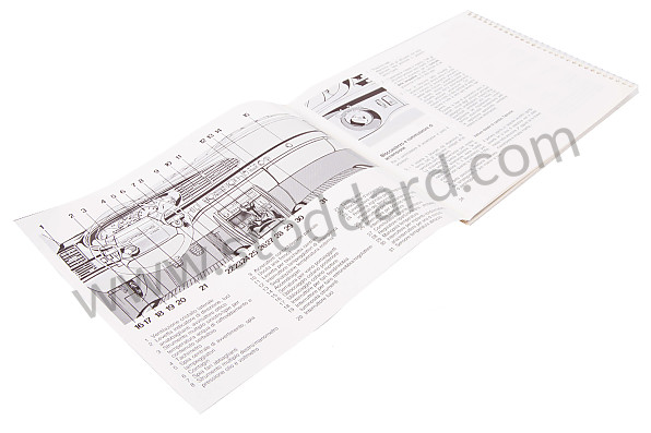 WKD96804092 - USER AND TECHNICAL MANUAL FOR YOUR VEHICLE IN ITALIAN 968 1992 for Porsche 
