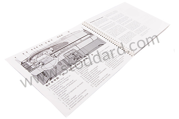 WKD96804094 - USER AND TECHNICAL MANUAL FOR YOUR VEHICLE IN ITALIAN 968 1994 for Porsche 