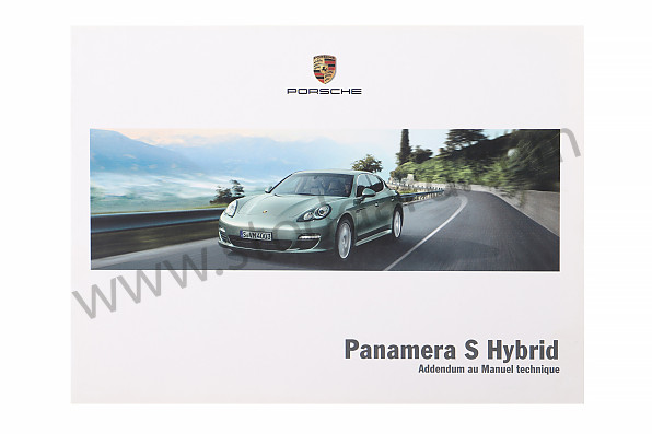 WKD97033012 - DRIVER-S MANUAL PANAMERA H for Porsche 