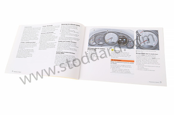 WKD97033012 - DRIVER-S MANUAL PANAMERA H for Porsche 