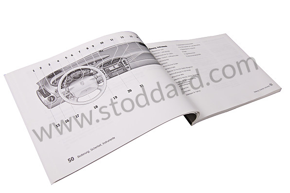 WKD98601001 - USER AND TECHNICAL MANUAL FOR YOUR VEHICLE IN GERMAN BOXSTER BOXSTER S 2001 for Porsche 
