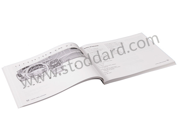 WKD98602003 - USER AND TECHNICAL MANUAL FOR YOUR VEHICLE IN ENGLISH BOXSTER BOXSTER S 2003 for Porsche 