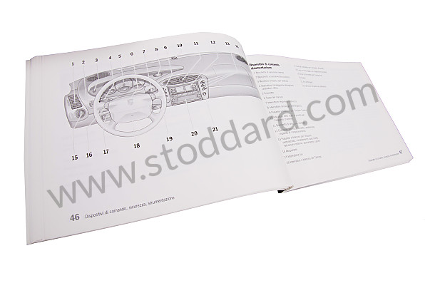 WKD98604000 - USER AND TECHNICAL MANUAL FOR YOUR VEHICLE IN ITALIAN BOXSTER BOXSTER S 2000 for Porsche 