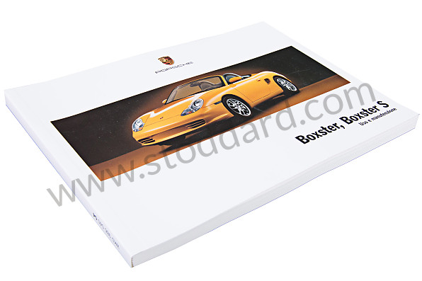 WKD98604004 - USER AND TECHNICAL MANUAL FOR YOUR VEHICLE IN ITALIAN BOXSTER BOXSTER S 2004 for Porsche 