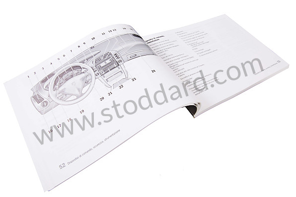 WKD98604004 - USER AND TECHNICAL MANUAL FOR YOUR VEHICLE IN ITALIAN BOXSTER BOXSTER S 2004 for Porsche 