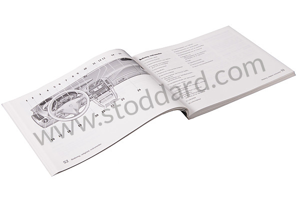 WKD98609103 - USER AND TECHNICAL MANUAL FOR YOUR VEHICLE IN DUTCH BOXSTER BOXSTER S 2003 for Porsche 
